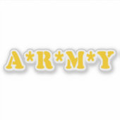 A*R*M*Y STICKER (Voorkant)