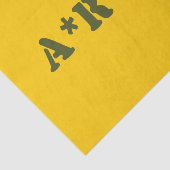 A*R*M*Y TISSUEPAPIER (Detail)