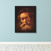A Rabbi Canvas Afdruk (Insitu (Houten vloer))