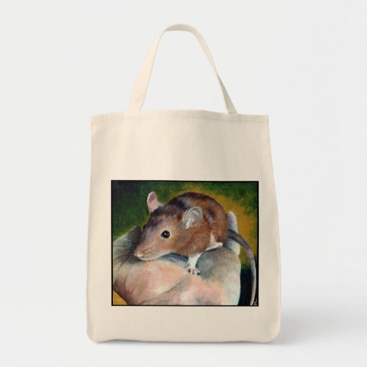 "A Rat in the Hand"-tas Tote Bag (Voorkant)