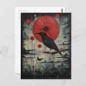 A Raven Briefkaart (Voorkant / Achterkant)