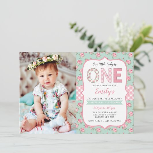 Ă?re invitation chic minable d'anniversaire (Debout devant)