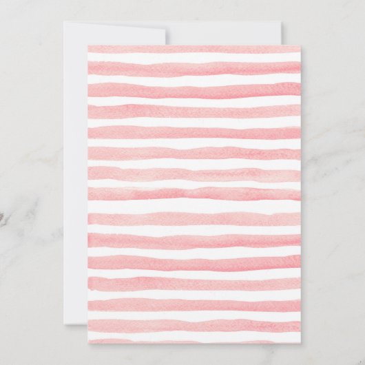 Ă?re invitation d'anniversaire de ferme florale (Dos)