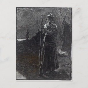 A Red River Colonist, 1878 Briefkaart