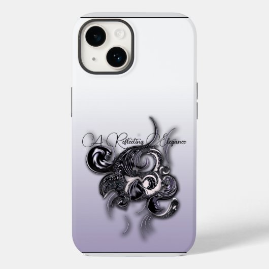 "A Reflecting Elegance", Apple iPhone 14 Hoesje (Achterkant)