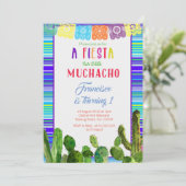 Ă?res invitations d'anniversaire de Mexicain (Debout devant)