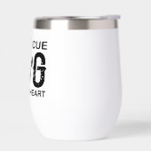 A rescue Dog Steal My Heart Dog Lover Design (Gauche)