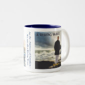 "A Rising Wave" 11 oz. mok (Voorkant rechts)