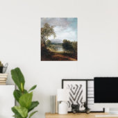 A River Glimpse (CA. 1843-50) Poster (Bureau à domicile)