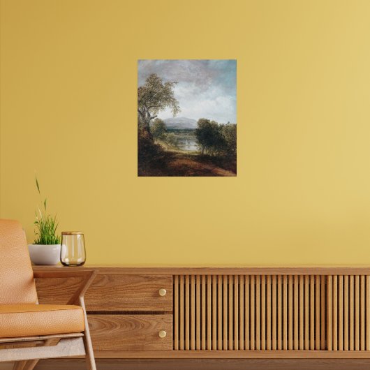 A River Glimpse (CA. 1843-50) Poster (Salon 2)