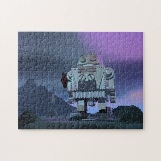 A Robot Moon Walker Legpuzzel (Horizontaal)