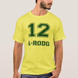 A-Rodg #12 - Geel T-shirt