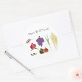 a ronde sticker (Envelop)