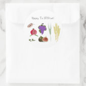 a ronde sticker (Tas)