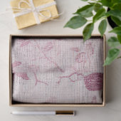 A Rose and Lace Series Design #9 Tissuepapier (Geschenk)