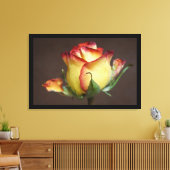 A Rose Is a Rose Canvas Afdruk (Insitu (Woonkamer))