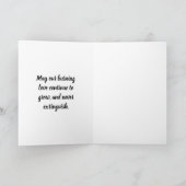 A Rose Just For You Kaart (Binnen)