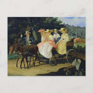 A run, 1845-46 briefkaart