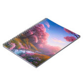 A Rushing Stream harmoniseert met Blossoming Sakur Notitieboek (Linkerzijde)