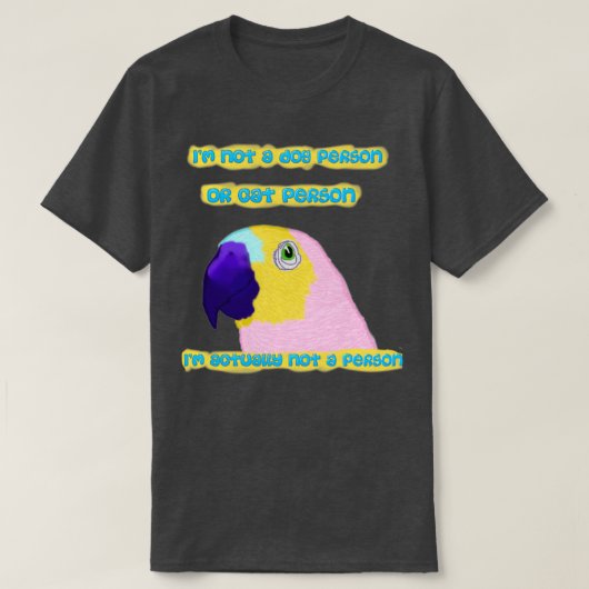 A Sassy Parrot T-shirt (Design voorkant)