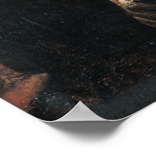 A Scene of Sorcery, 1633 Poster (Hoek)