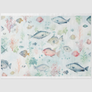 A Sea Series Design 7 Tissuepapier