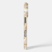 A seamless pattern featuring stylized leaves Case-Mate iPhone case (Achterkant / Rechts)