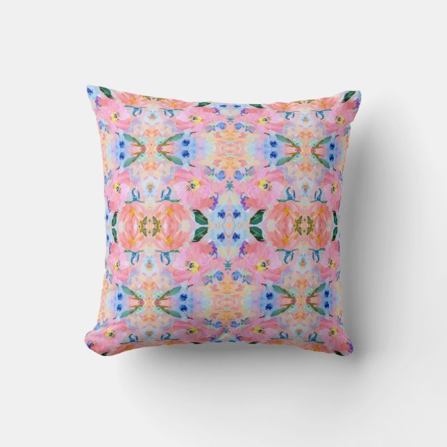  A seamless pattern with colorful pastel  Kussen (Voorkant)
