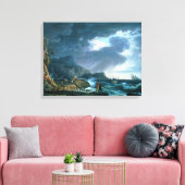 A Seastorm 1752 Canvas Afdruk (Insitu (Woonkamer))