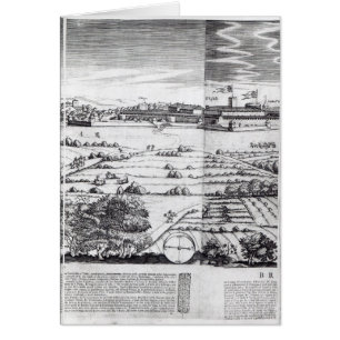A Section of a Map of Milano, 1640