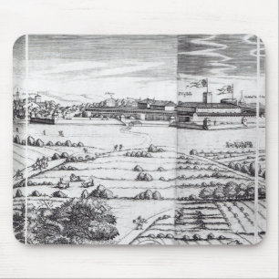 A Section of a Map of Milano, 1640 Muismat