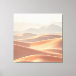 A Serene and Stunning Desert Landscape Featuring R Canvas Afdruk