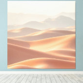 A Serene and Stunning Desert Landscape Featuring R Canvas Afdruk (Insitu (Houten vloer))