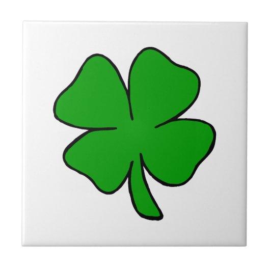 A Shamrock Tegeltje (Voorkant)