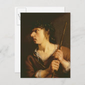 A Shepherd, 1635 Briefkaart (Voorkant / Achterkant)