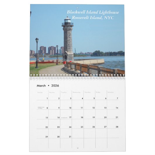 À Shopping Light, Un Calendrier Mur Phare (Mar 2026)