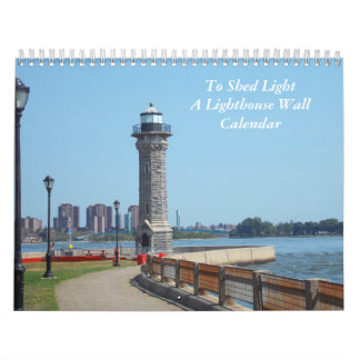À Shopping Light, Un Calendrier Mur Phare