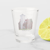 A Shot 40 Mile Point Lighthouse verre tourné (Dos)