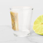 A Shot 50e anniversaire du Mariage Verre de tir (Droite)