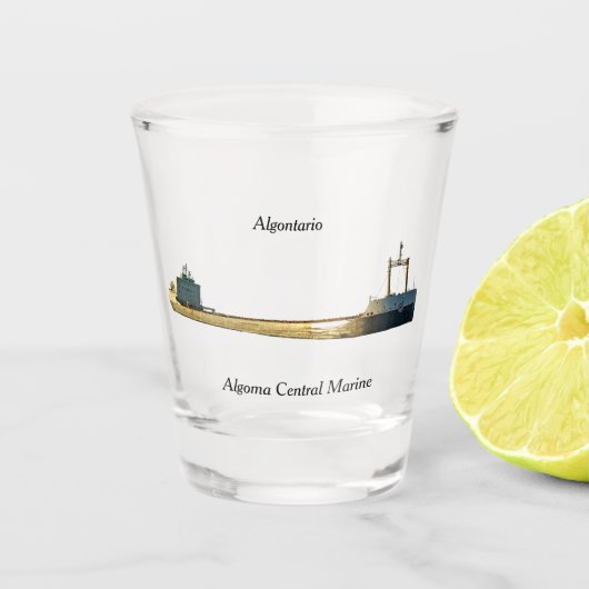 A Shot Algontario - verre (Devant)