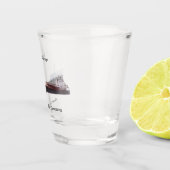 A Shot American Courshot verre (Droite)