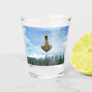 A Shot Arbres Gold Thor Hammer verre abattu