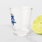 A Shot Australie 호 주 en verre de soju coréen (Droite)