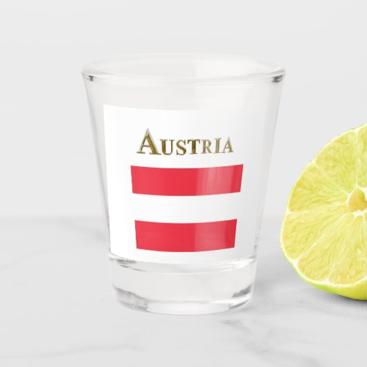 A SHOT AUTRICHE VERRE TISSÉ (Devant)