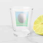 A Shot Bal de golf Sandbagger verre abattu (Dos)