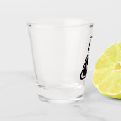 A Shot Barre de béchers (logo) - Verre de tir (Gauche)