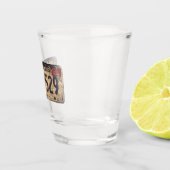 A Shot BDR529 Bluesmobile Licence Plaque de verre de tir (Droite)