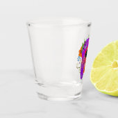 A Shot BINDI ROUGH CHOW verre à prise (Gauche)