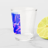 A Shot Boho Blue Agave Affirmations Verre Tiré (Droite)