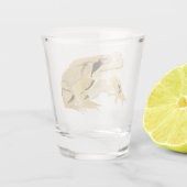 A Shot Bois de grenouille en verre abattu (Dos)